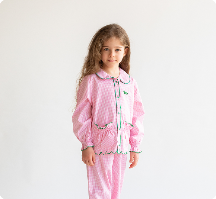 Duchess Darling Ruffle Pyjamas 8-9