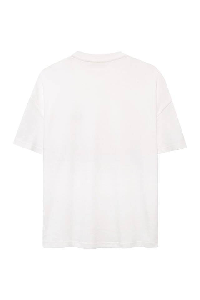 Crochet Label Tee  GREEN