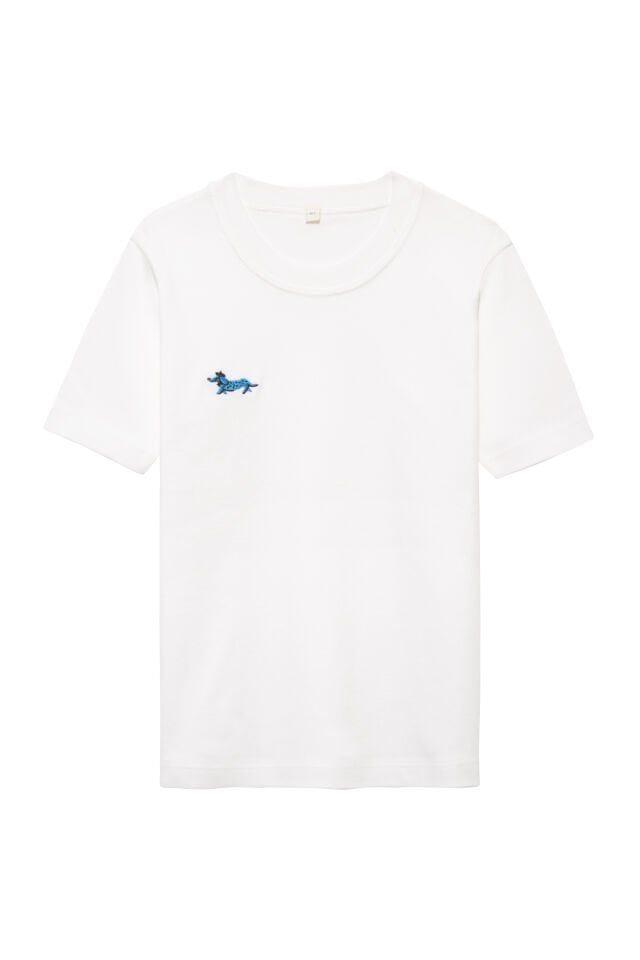 Sign Stitch Tee- BLUE