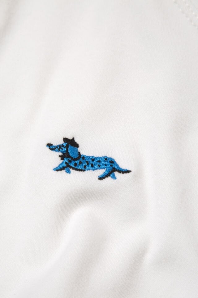 Sign Stitch Tee- BLUE