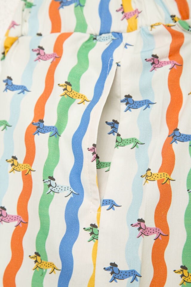 PUPPY LİNES COTTON PANTS